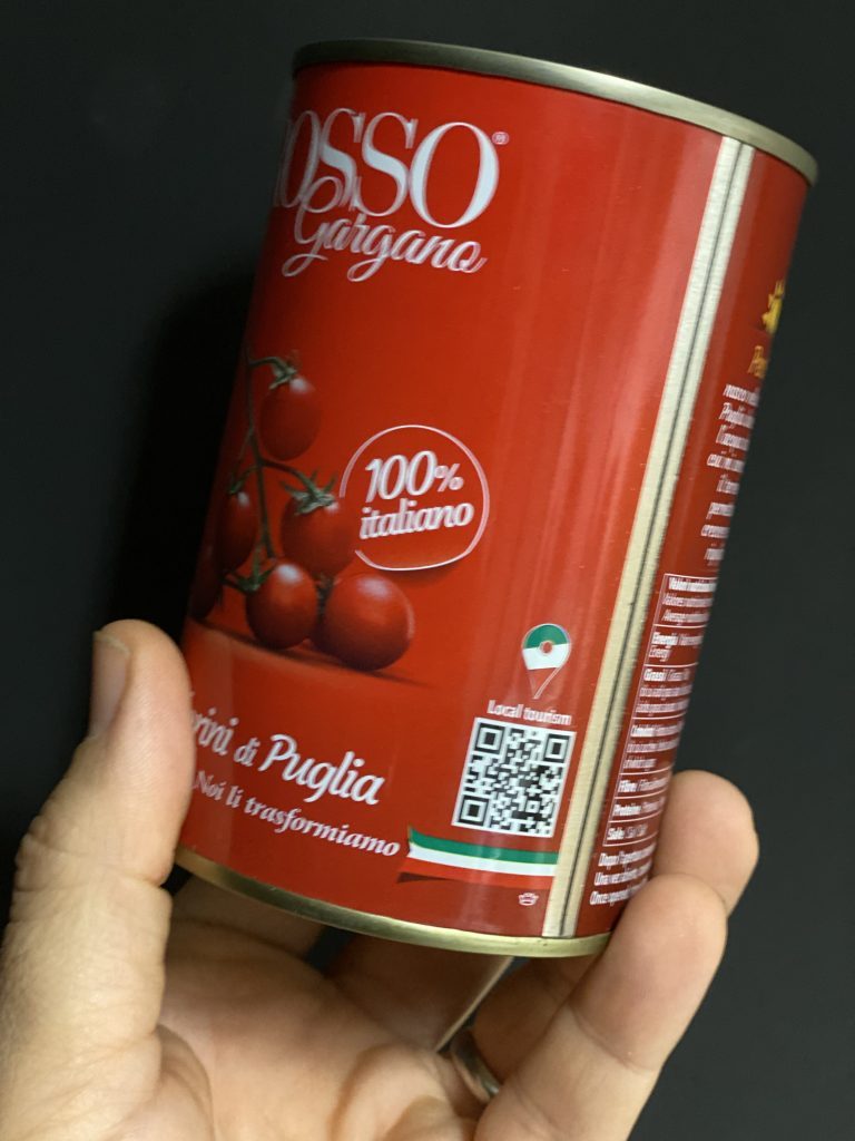 Con il QR Code il cibo promuove il turismo enogastronomico