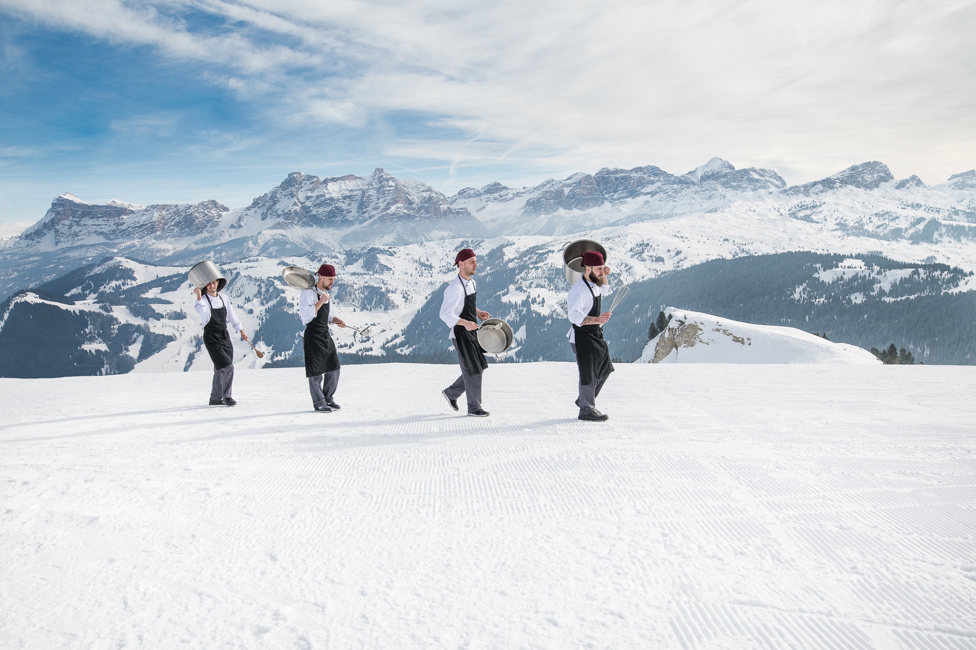 Alta Badia Gourmet Skisasfari: gli chef gourmet a 2000 metri