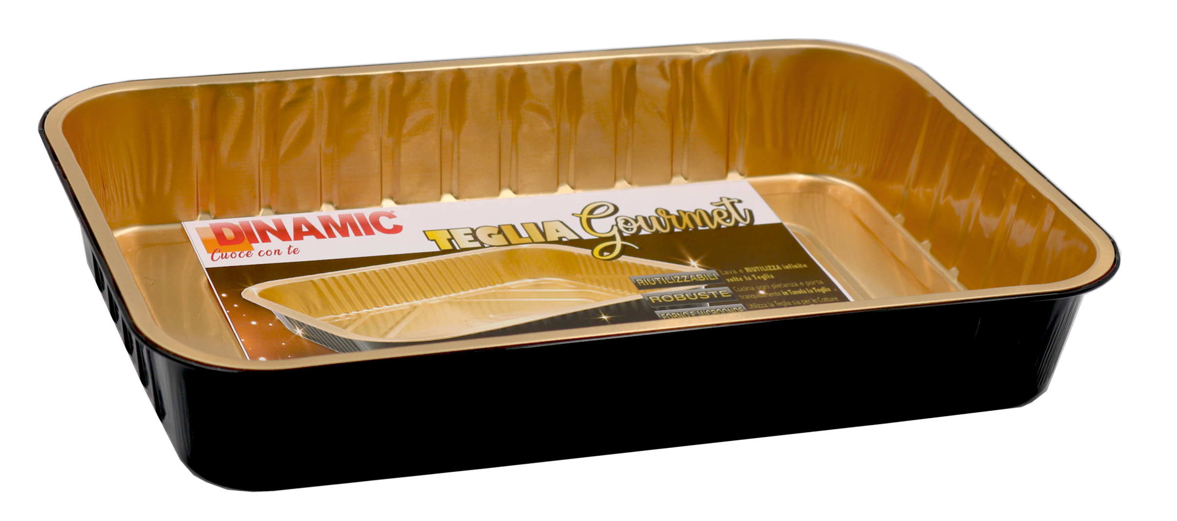Innovazione, ecosostenibilità, resistenza: Dinamic Italia presenta le nuove Teglie Gourmet!