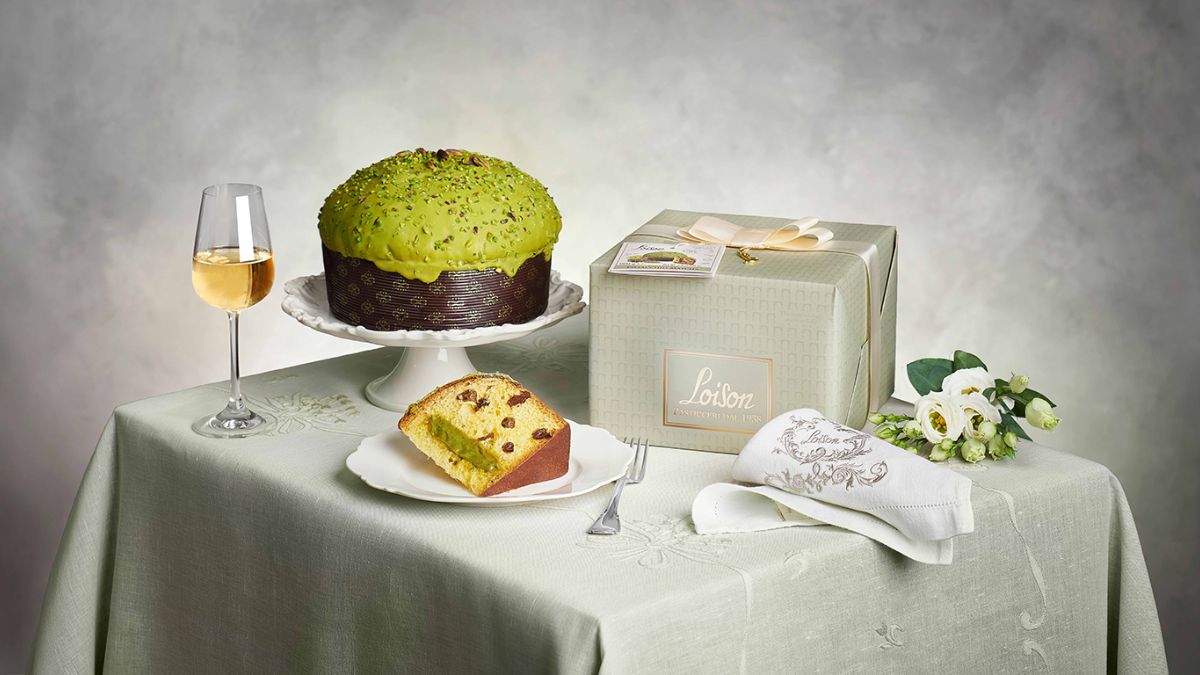 Panettone Pistacchio Matcha firmato Loison