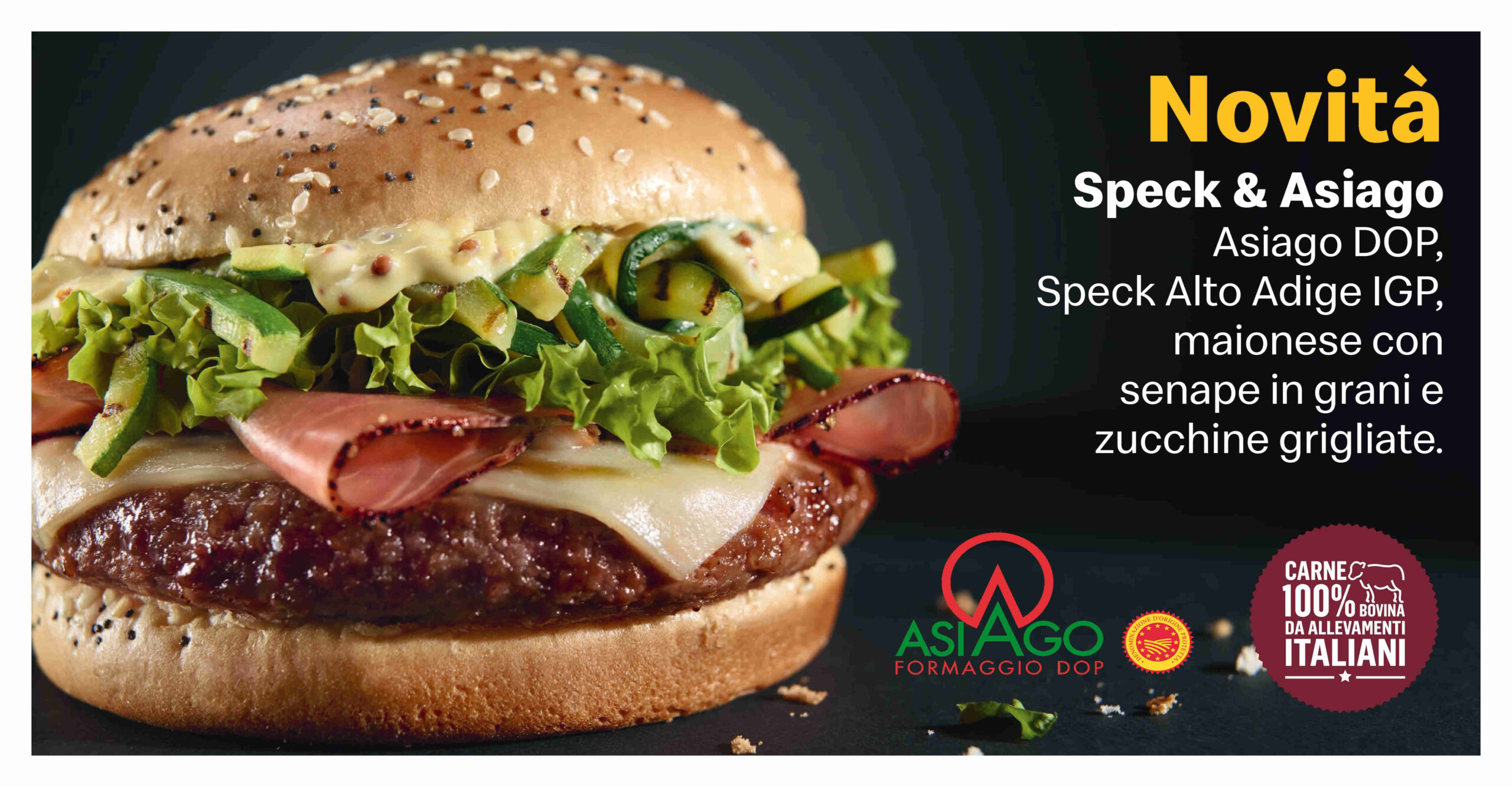 L’Asiago DOP per My Selection 2023 di McDonald’s