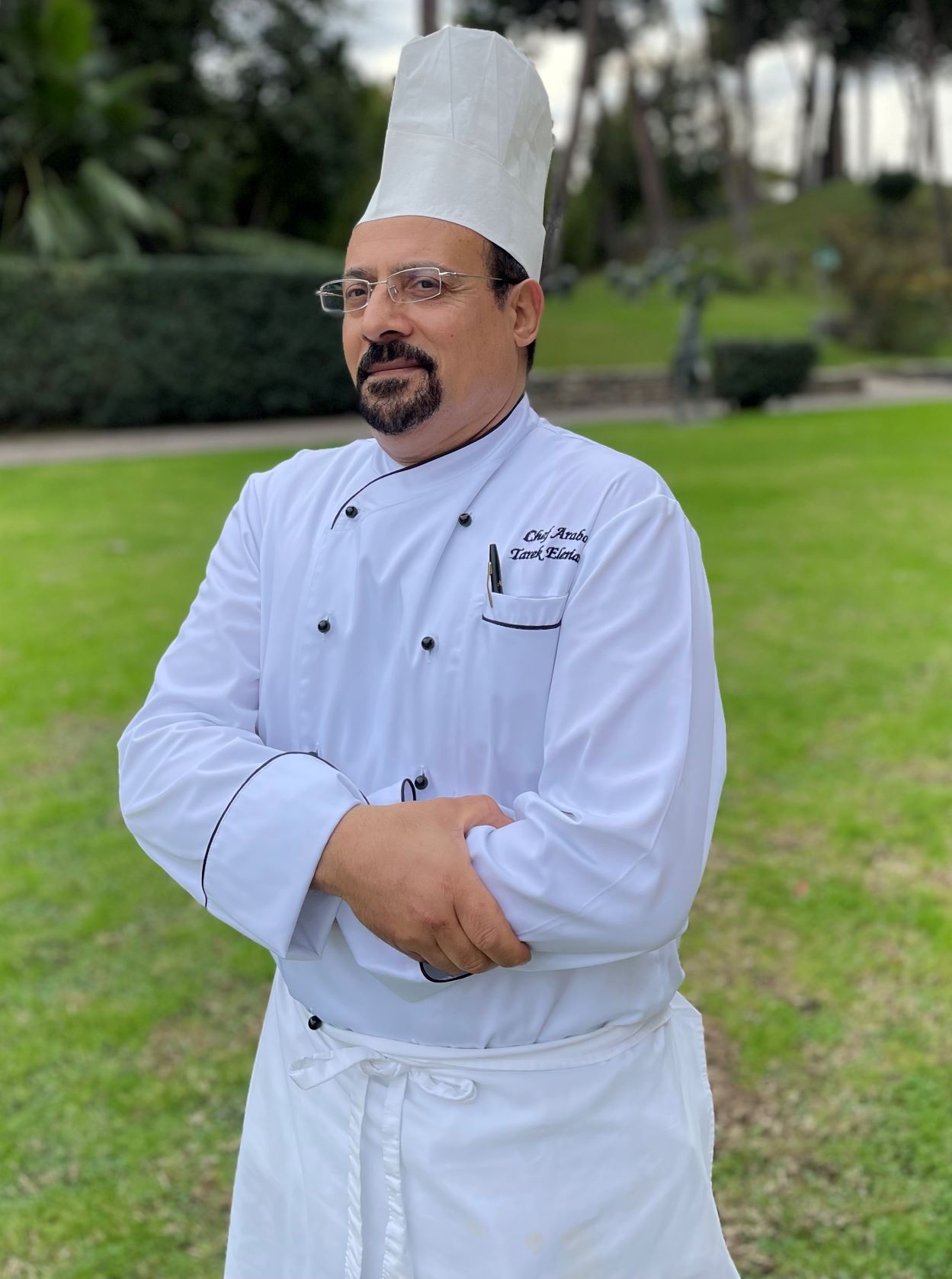 Lo Chef Fabio Boschero presenta il nuovo menù arabo del Rome Cavalieri