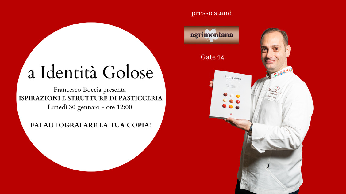 Ispirazioni e strutture di pasticceria sarà a Identità Golose