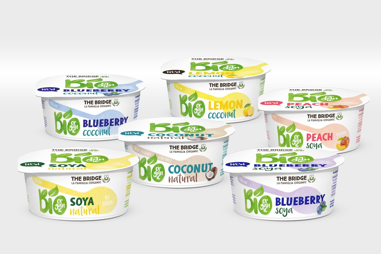 Ecco i nuovi Biogurt, 100% vegetali by The Bridge