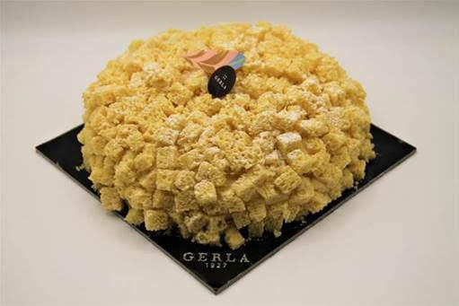Torta Mimosa by GERLA 1927 per festeggiare l’8 Marzo, festa della donna