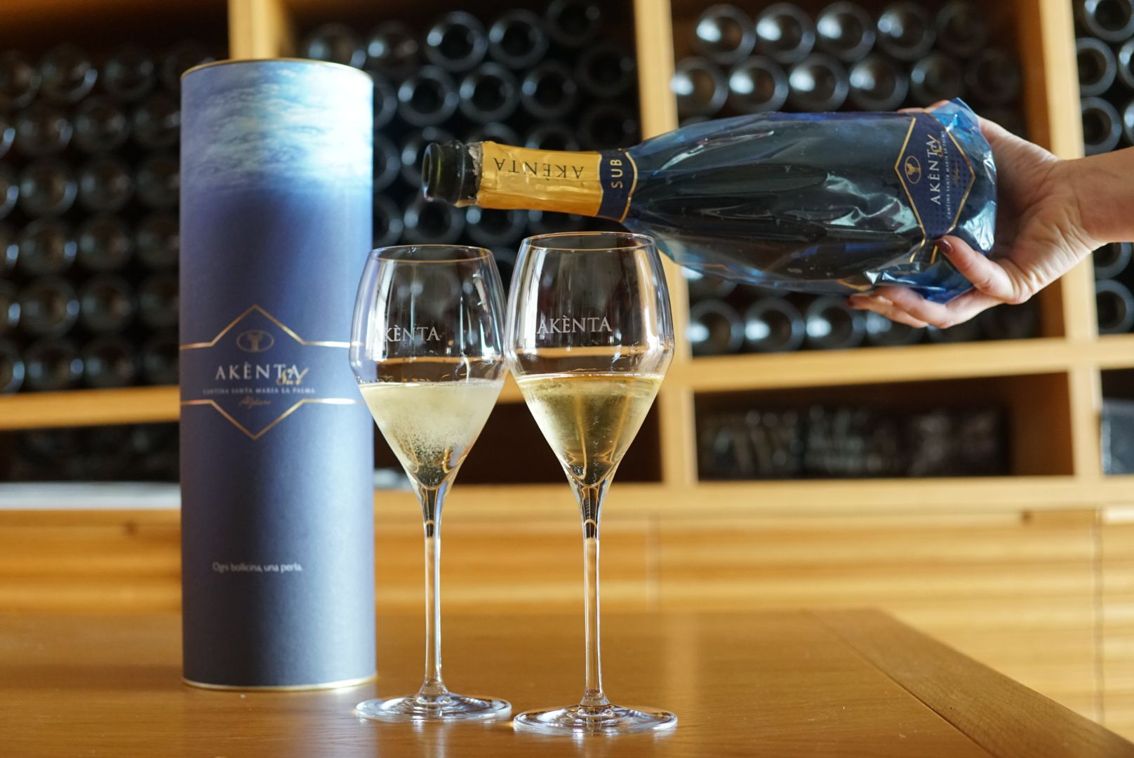 Lo spumante Akènta Sub sarà official wine di Vinitaly and the City