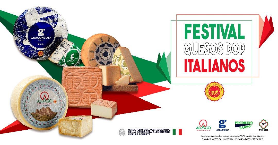 Al via in Spagna il Festival QUESOS DOP Italianos