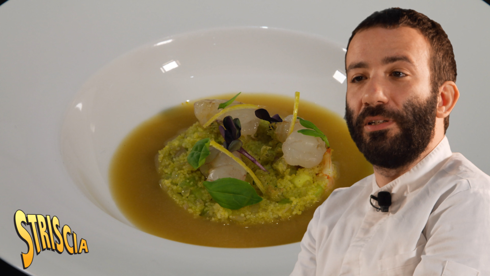 Striscia la notizia: a “Capolavori italiani in cucina” arriva la “Panzanella mediorientale” di Pierpaolo Ferracuti
