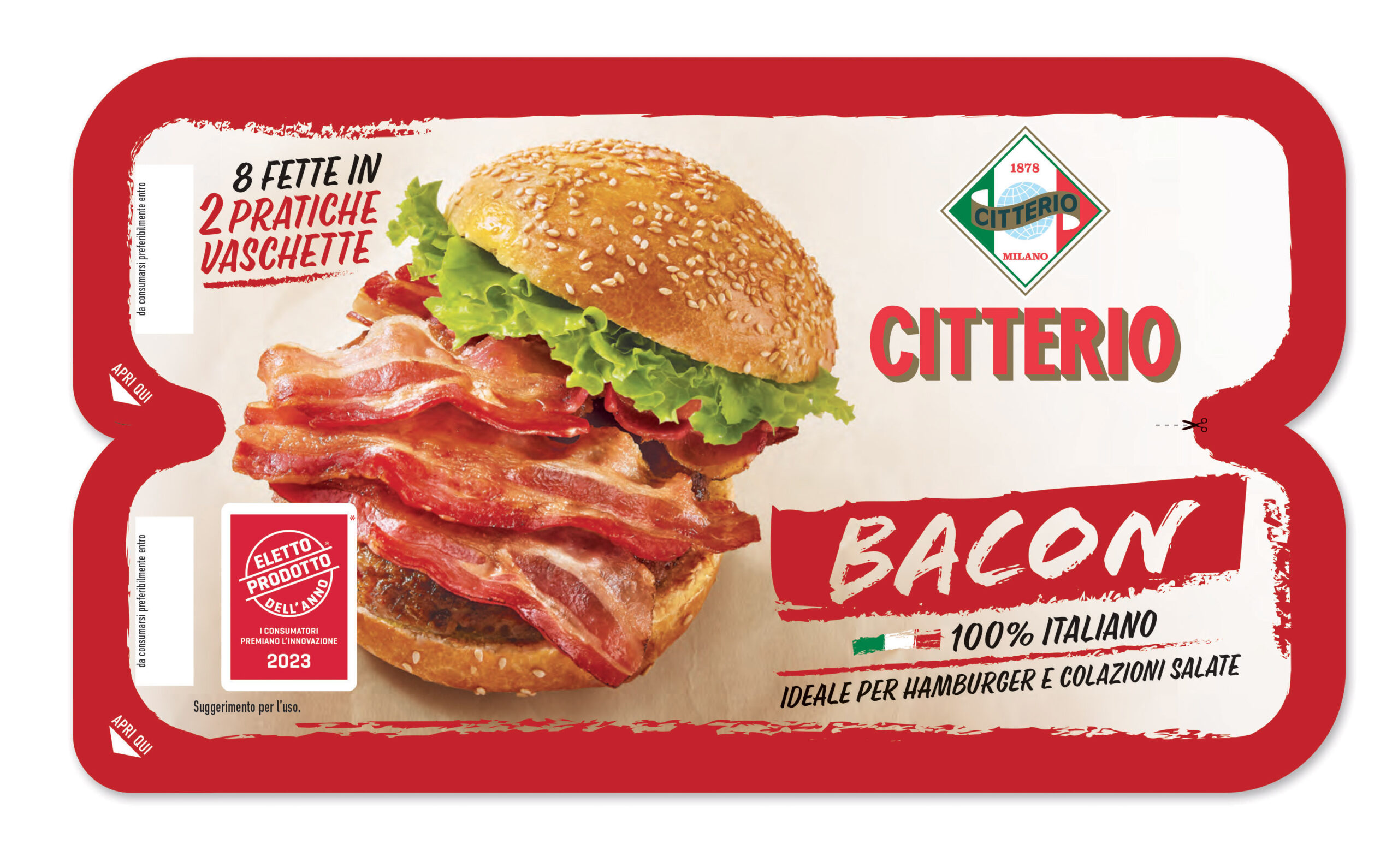 Premio Eletto Prodotto dell’Anno 2023 al Bacon Citterio