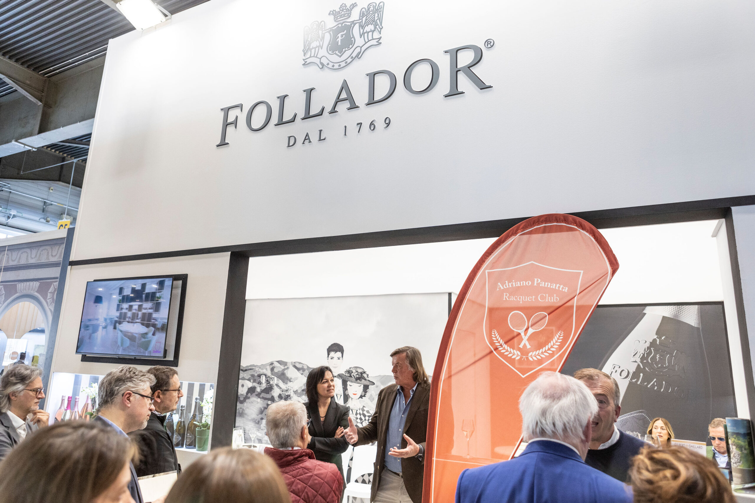 Follador Prosecco dal 1769 e Adriano Panatta Racquet Club a promuovere eccellenze e valori del territorio