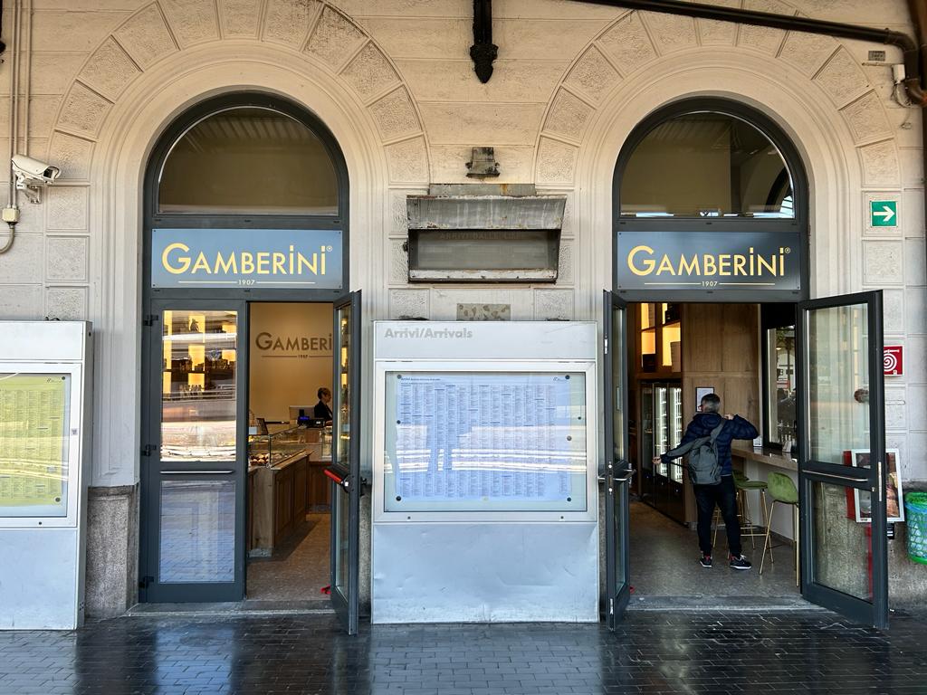 Sbarca a Bologna Centrale Gamberini 1907