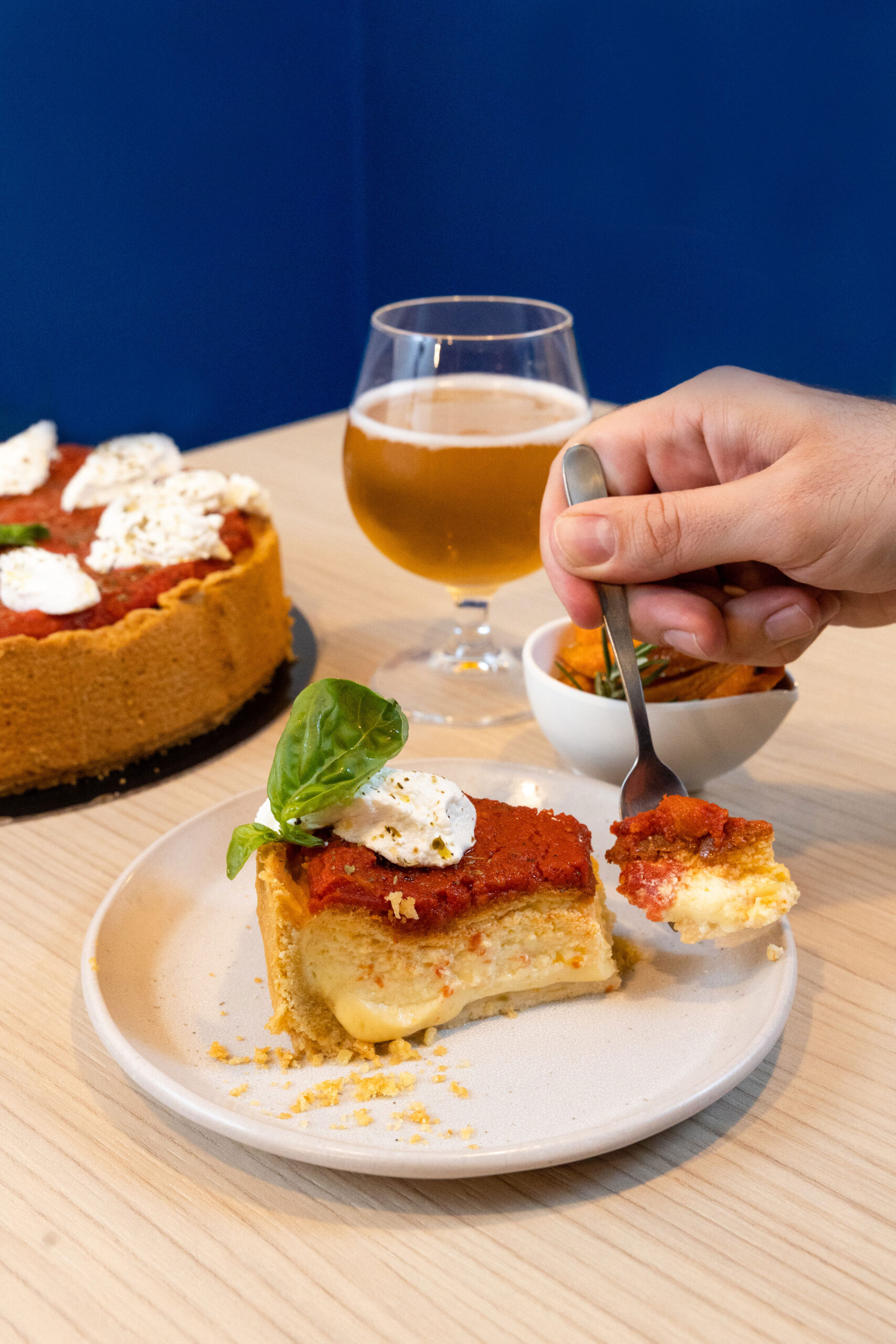Chicago – Milano, la cheesecake alla pizza di Nevelata