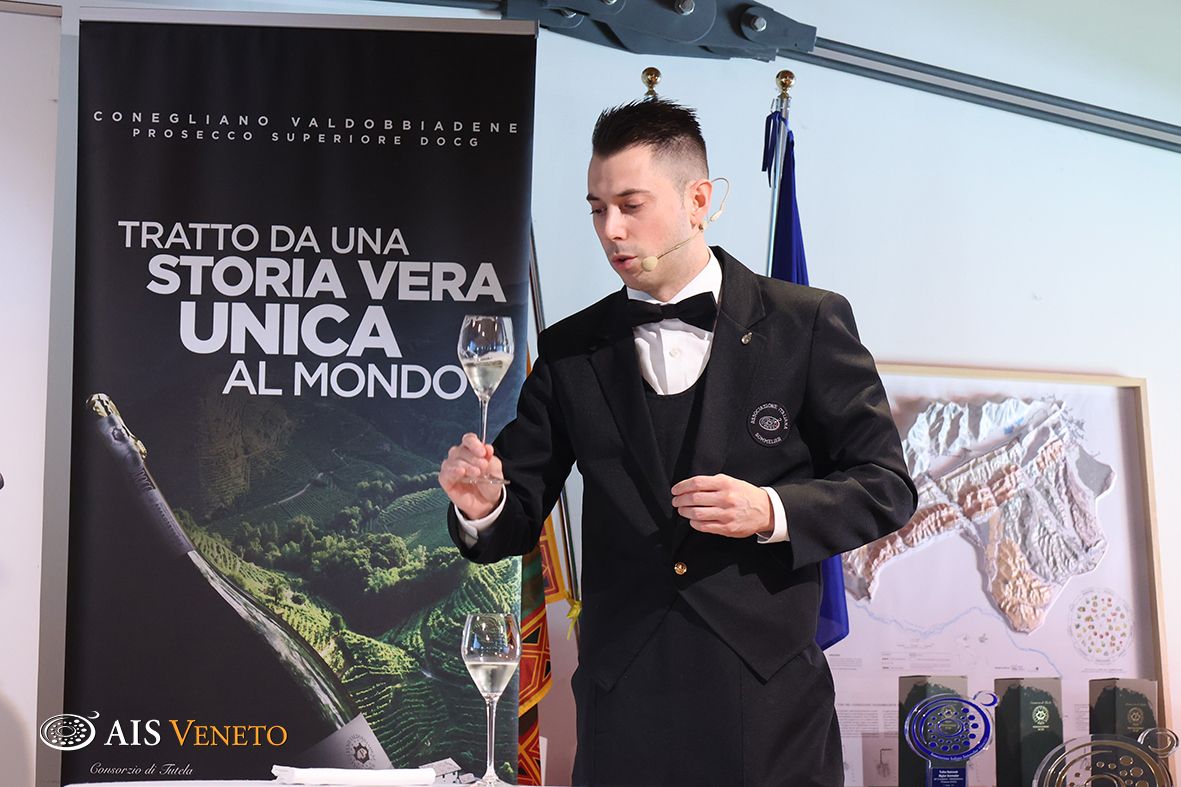 Michele Manca è il miglior Sommelier del Conegliano Valdobbiadene Superiore Docg