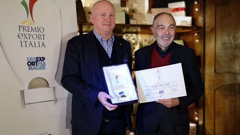 “Premio Export Italia” e “Export Champions 2023”: doppietta di riconoscimenti per Dario Loison