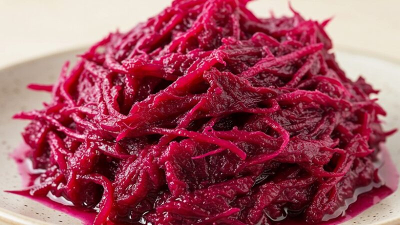 Polpa di barbabietola: tesoro nascosto in cucina