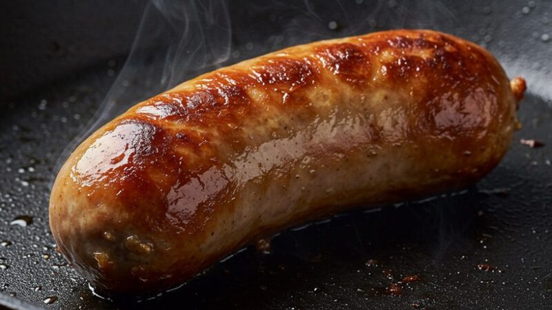 La salsiccia di maialino: gusto sulla tavola italiana
