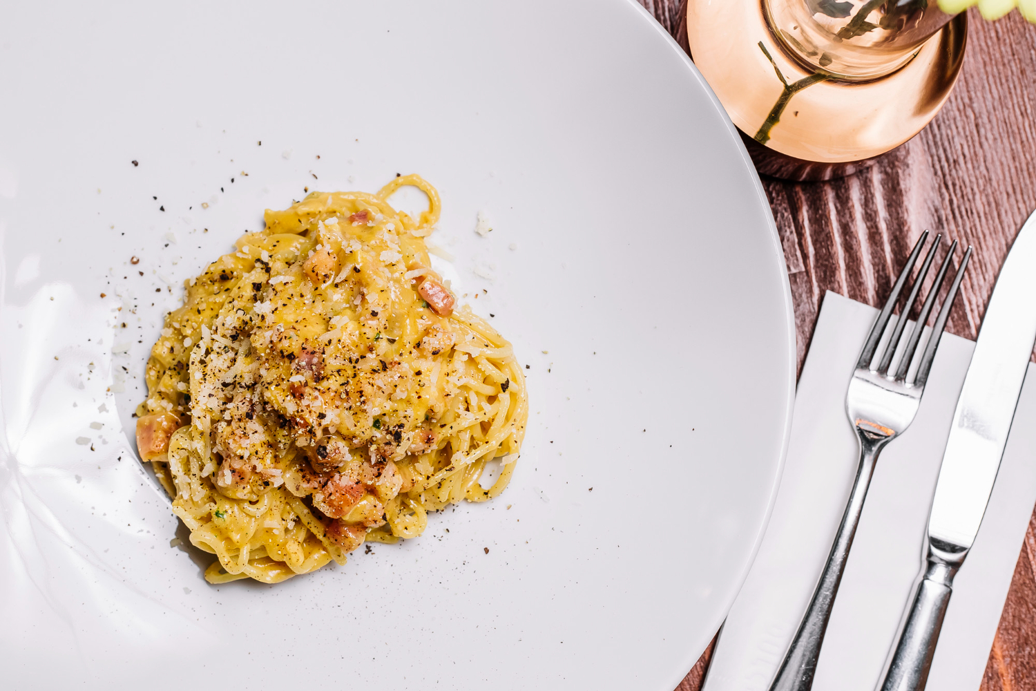 Carbonara Vegana di Alessandro Borghese: la ricetta
